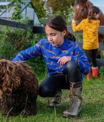 Beestige dierenbende op de boerderij