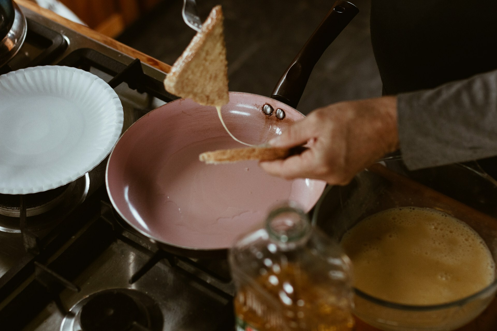 Wentelteefjes bakken